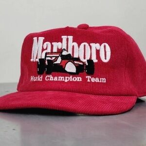 Marlboro Red Corduroy Cap